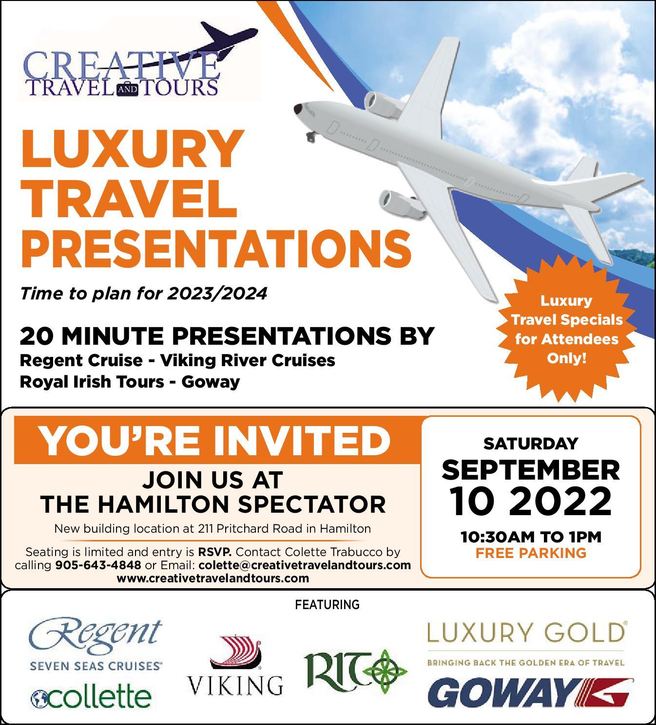 Luxury Travel Presentation - background banner